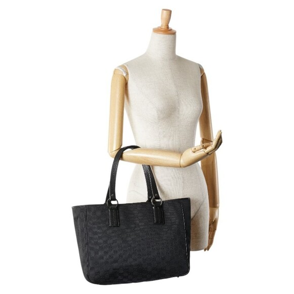 GUCCI Black Leather Shoulder Bag - Picture 14 of 14